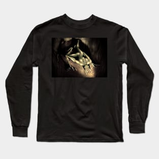 Split Face (Clear Photo) Long Sleeve T-Shirt